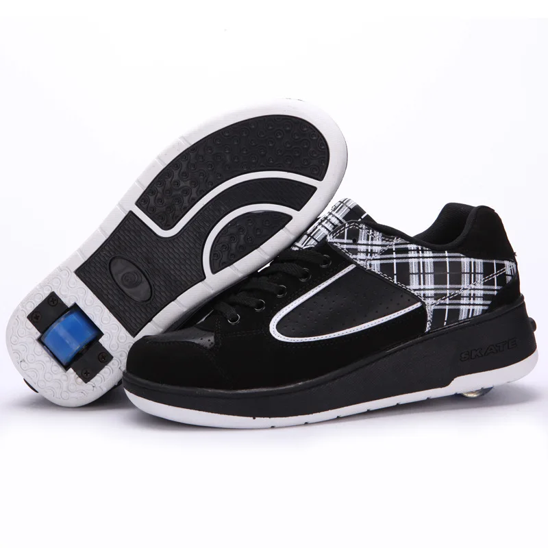 Heelys/супер-светильник; кроссовки с колесом для мальчиков; сезон весна; повседневная обувь на роликах для девочек; Zapatillas Zapatos Con Ruedas GREEN