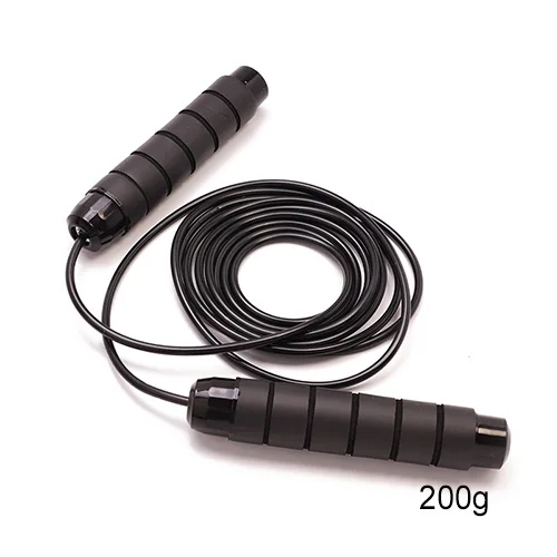 Black Normal Скакалка 3,4 м с тяжелой нагрузкой Скакалка стальная проволока скакалки для тренажерного зала фитнеса тренировки Кроссфит скакалки - Цвет: Black Normal