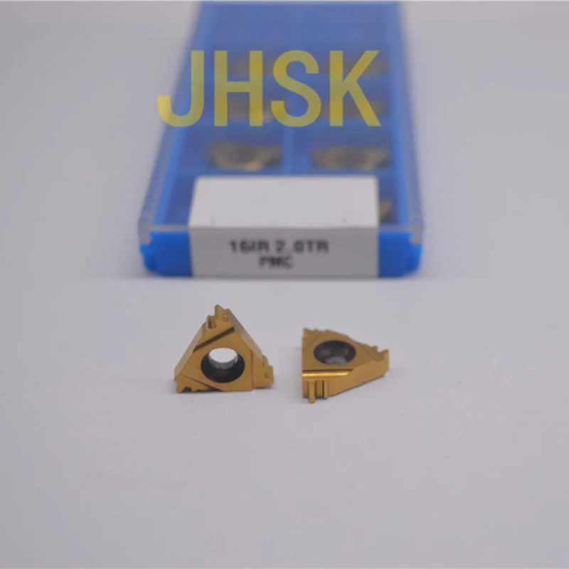 

10pcs 16IR2.0TR SMX30 Carbide Insert For Threading Turning Tool Boring BAR
