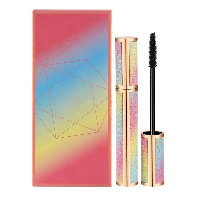 

3D Fiber Long Lash Waterproof Mascara Lengthening Thick Eyelash Extension Black Eye Lashes Cosmetics