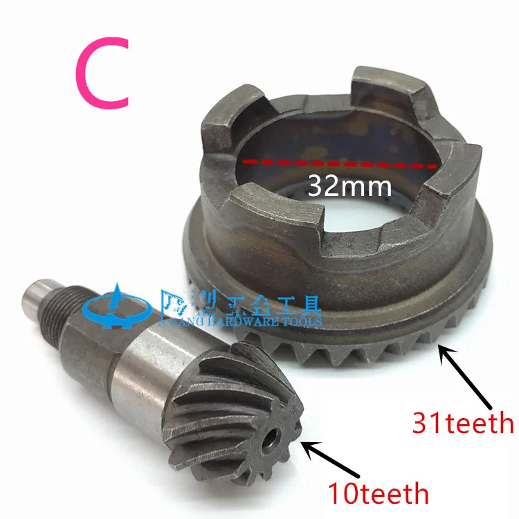 Набор спиральных конических зубчатых передач для HITACHI 26 DH26|spiral bevel gear set|spiral gearset
