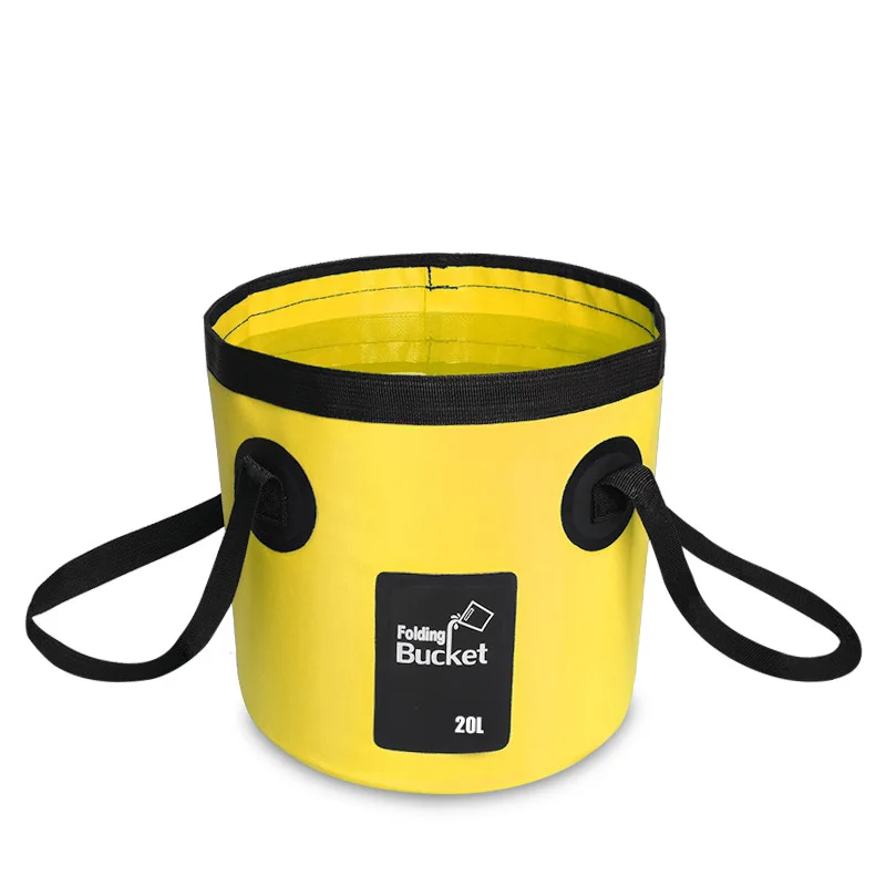 New mesh folding bucket outdoor supplies fishing portable 12L 005 | Дом и сад