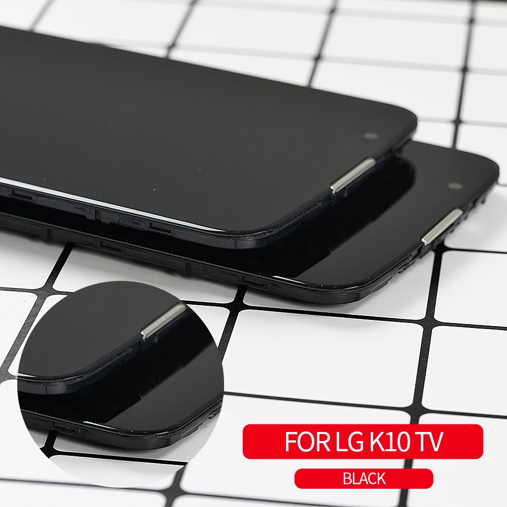 ЖК дисплей AMOLED 5 3 дюйма для LG K10 2017 сенсорный экран с рамкой LCD K410 K430 K430DS K420N 420N Lte