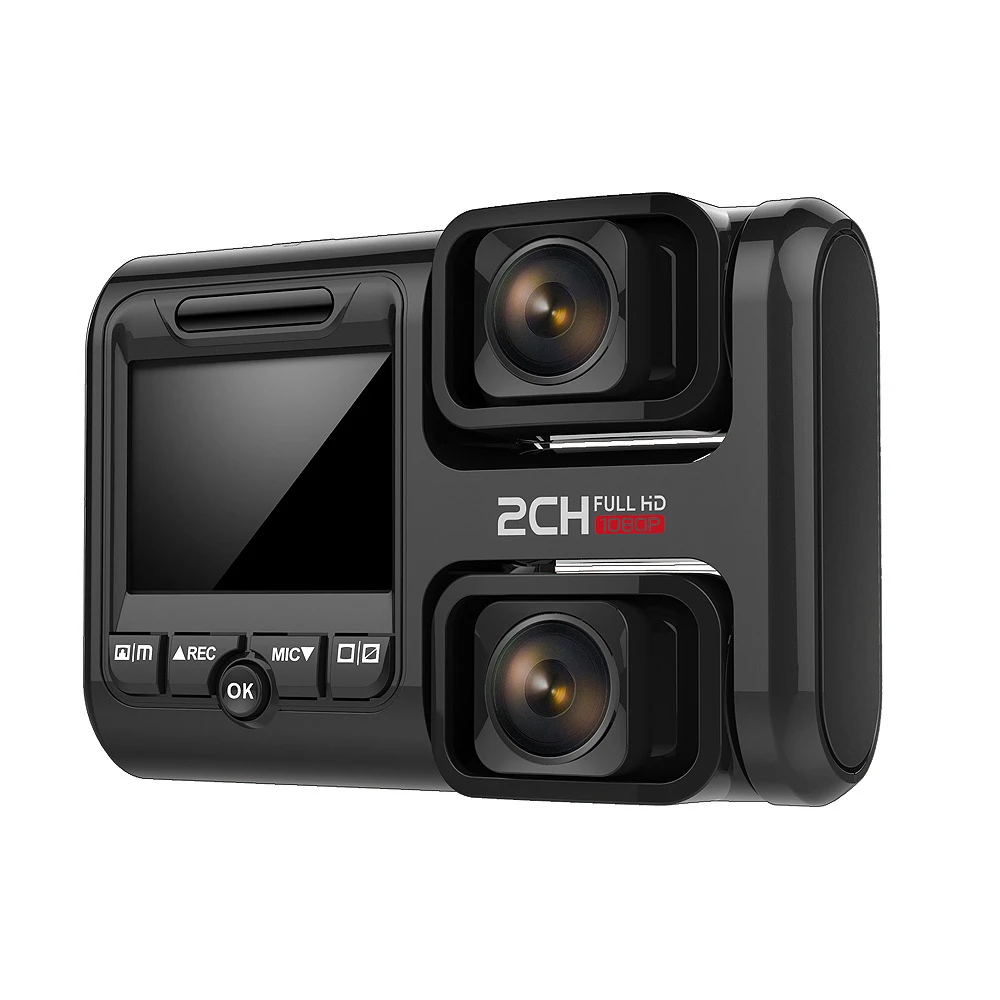 HD 1080P Автомобильный DVR видеорегистратор с задней камерой GPS регистратор g-сенсор