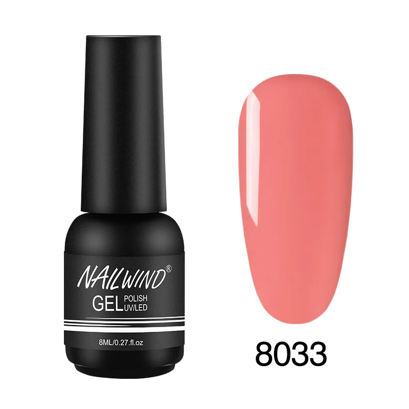 Гель nailwind лак для ногтей неоновый гель гибридные Лаки Полупостоянный лак для ногтей УФ основа верхнее покрытие 8 мл все для маникюра гель лак - Цвет: 8033