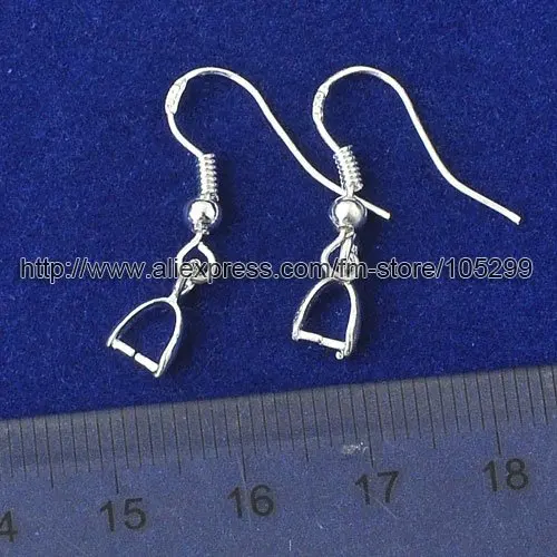 1000PCS/Lot 925 Sterling Silver Jewelry Findings Hook Earring Earwire Women Handmade Jewelry Gifts