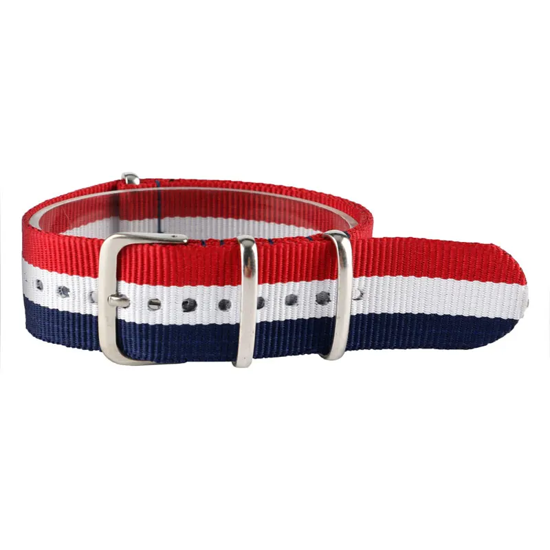 Ремешок YISUYA унисекс для наручных часов спортивный браслет с французским флагом Т