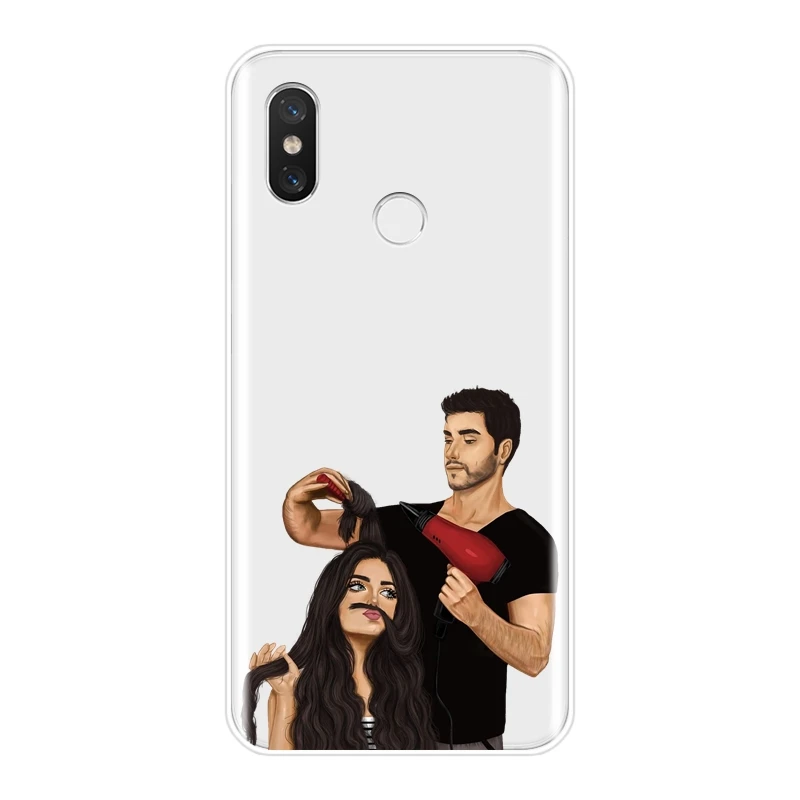 Силиконовый чехол для Xiaomi Mi A1 A2 8 SE 5 5C 5X 6 6X Plus