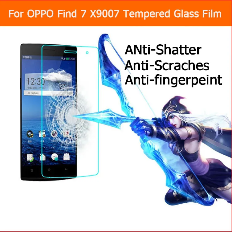 Защитная пленка для экрана Oppo Find 5 7 7a X9007 стеклянная Mini R827T Finder X907 из закаленного