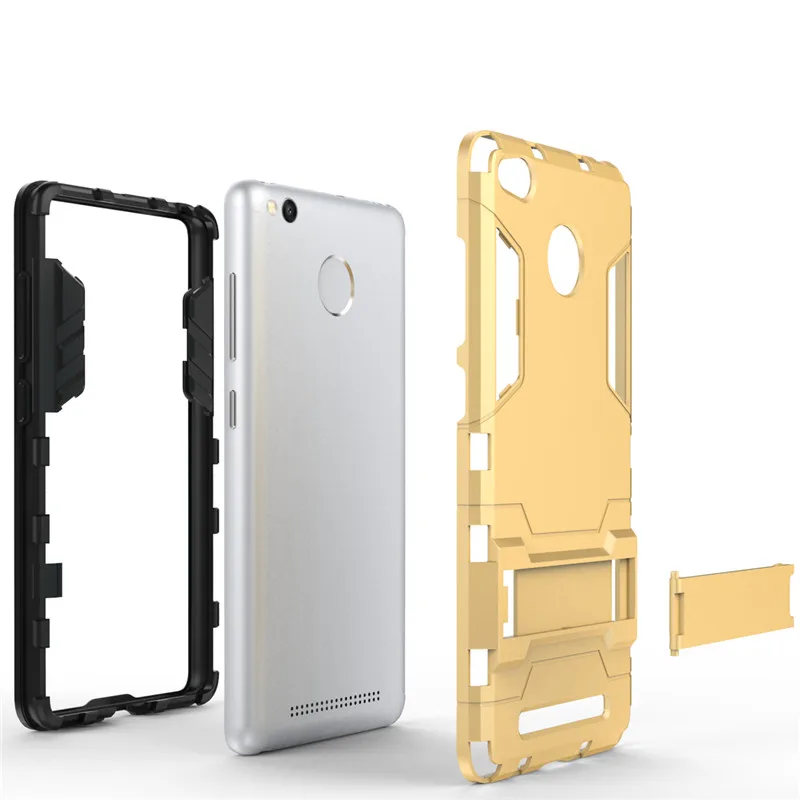 GNMN для Xiaomi Redmi 3 pro мобильный телефон чехол Защитный кронштейн защитный Защита от
