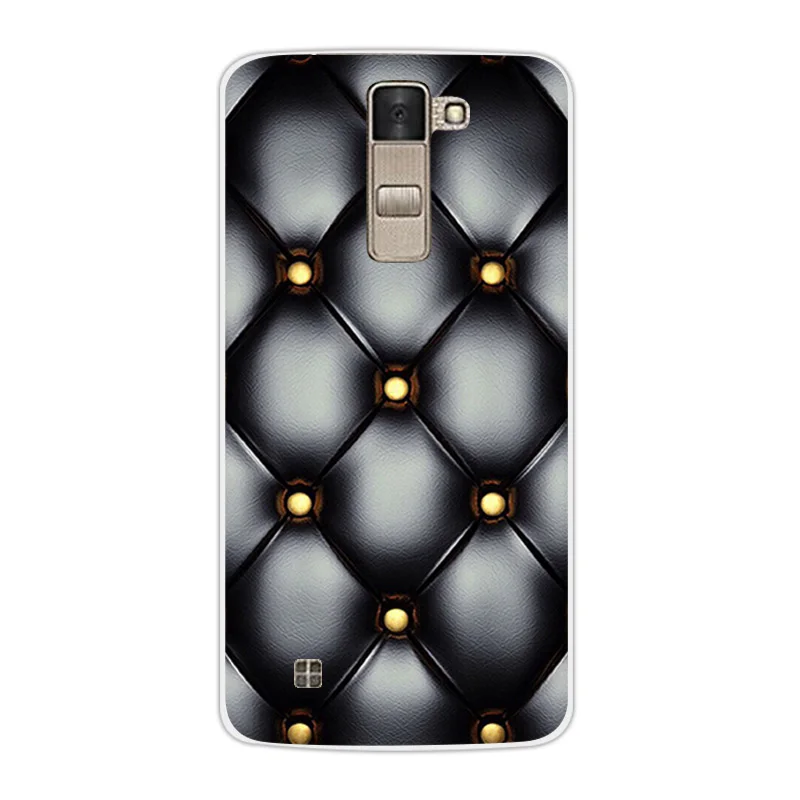 Роскошный мягкий чехол из ТПУ для LG K8 Lte K350 K350E K350N Kiss Design 5 0 &quotПрозрачный K 8 Phone
