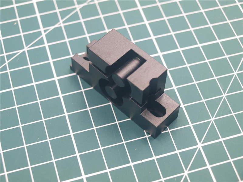 1 шт. Reprap Prusa i3 MK2 3D принтер черный анодированный алюминиевый сплав Y ось держатель
