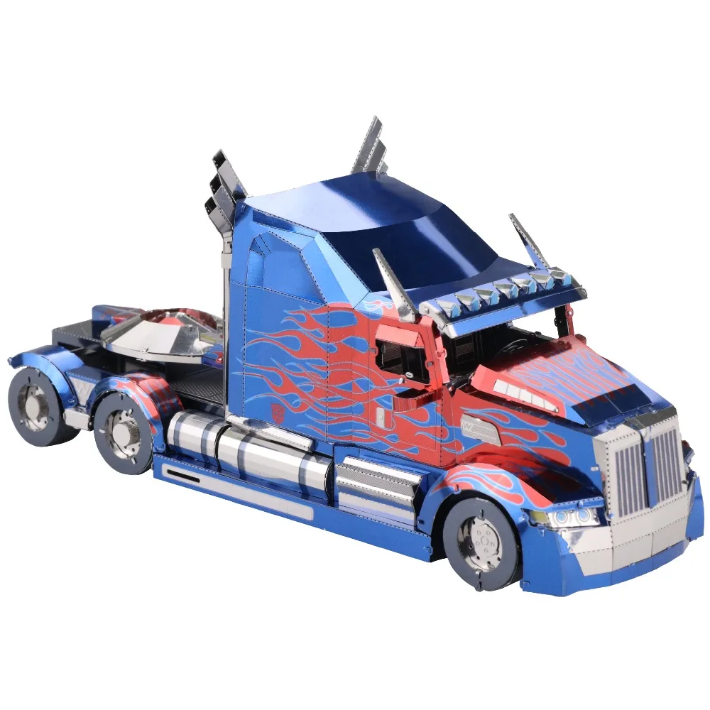 

MU 3D Metal Nano Puzzle OP Truck Model Kit YM-L039 DIY 3D Laser Cut Assemble Jigsaw Toys For Audit
