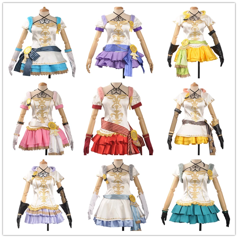 Любовь живое платье Tojo Hoshizora Rin Ayase Eli Umi Maki Minami Kotori Niko Honoka Hanayo колдунья Пробуждение