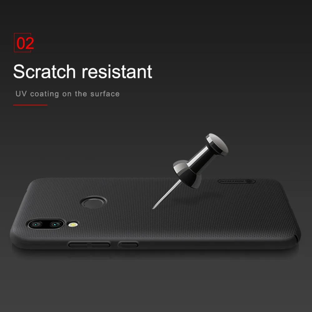 Чехол NILLKIN для Xiaomi Redmi 7 Матовый Жесткий чехол-накладка из поликарбоната xiaomi redmi pro
