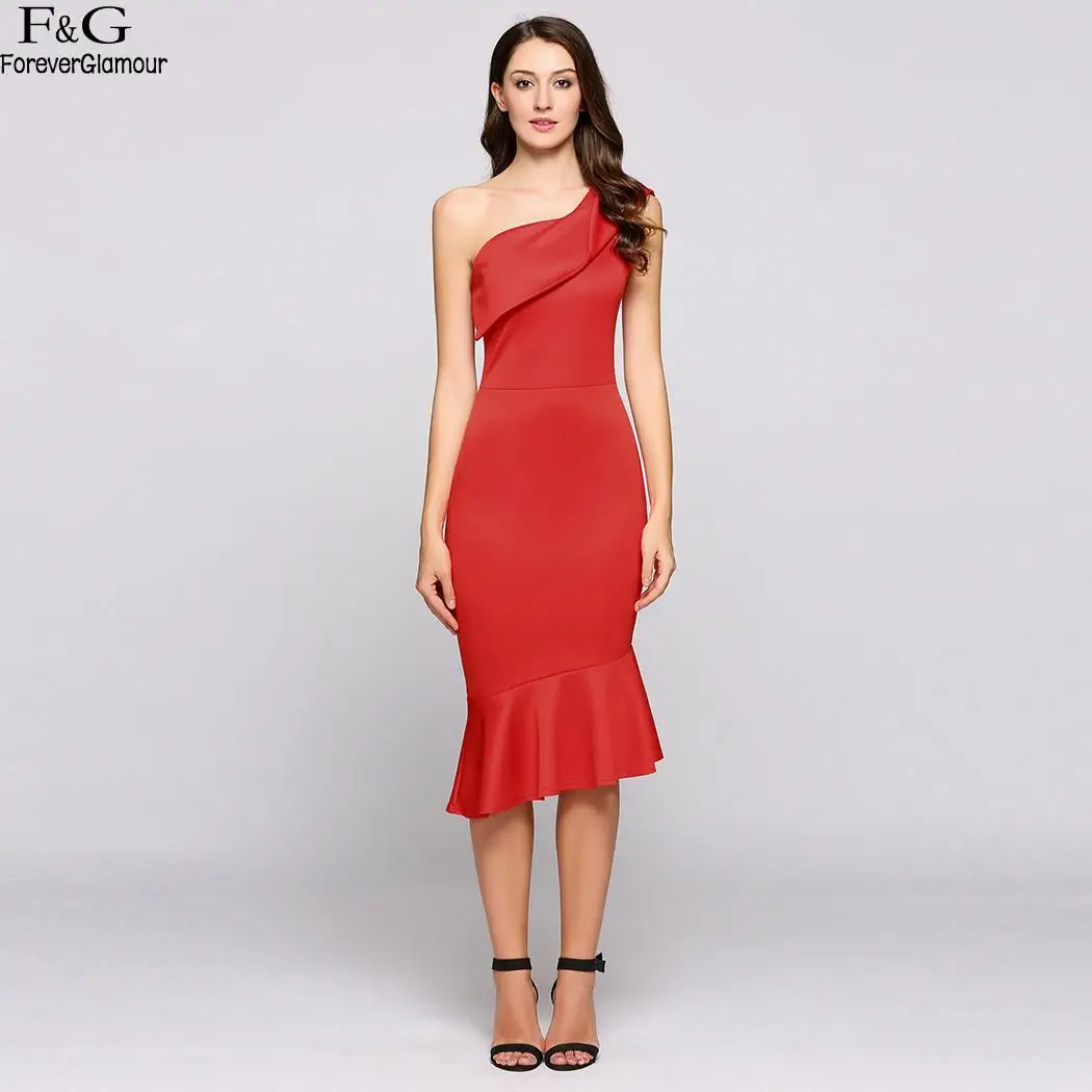 Женское летнее платье Vestidos 2018 карандаш облегающее женские оборки сексуальные