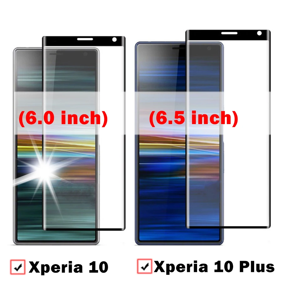 Защитное стекло для sony xperia 10 plus защитное snoy plus10 закаленное телефона пленка экрана