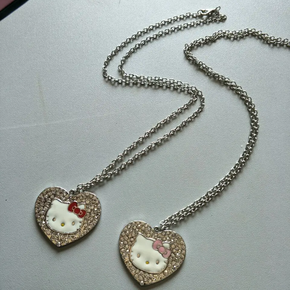 Цепочки и ожерелья cat Jewelry Bojiux Нержавеющая сталь цепи Цепочки и Ожерелья Подвески милый котенок кошка Цепочки и ожерелья s Модные украшения для женщин