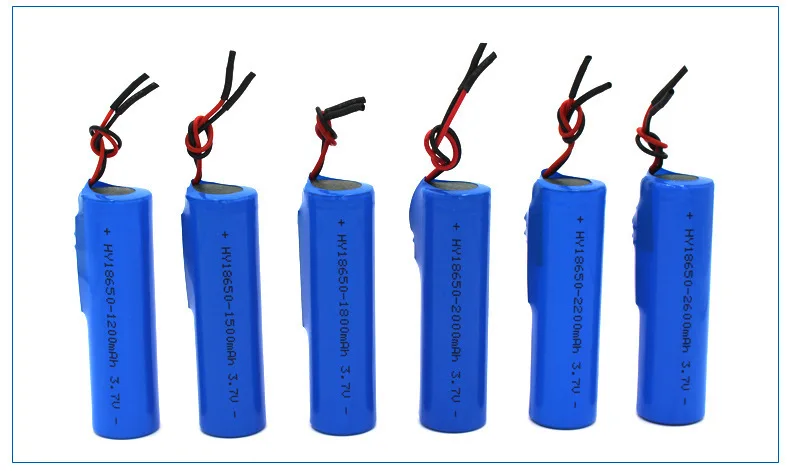 EPGY 18650 батарея с линией и Pertective доска 3,7 V 2500mAh аккумуляторная батарея льва для светодиодной вспышки
