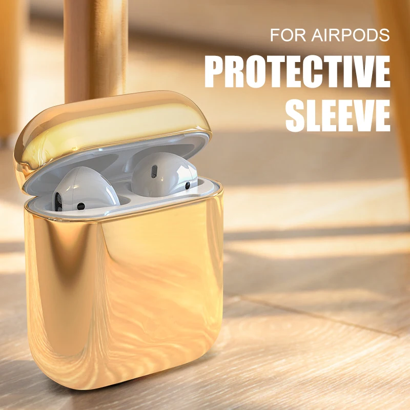 Пленка, поликарбонат чехол для Apple Airpods аксессуары кожухи головных телефонов для Airpods 2 крышка airpod 1:1 airpods2 air pod защитный ковер