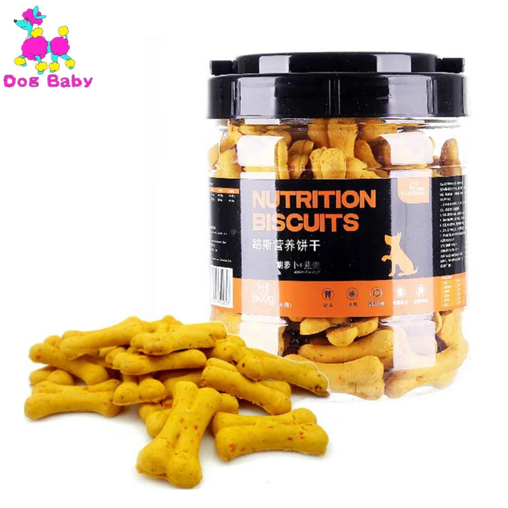 

DOGBABY New Dog Food Feeders Oats And Carrot Flavor Pet Snacks Healthy Nutrition Dogs Cookies Clean Teeth Food For Puppy Dogs