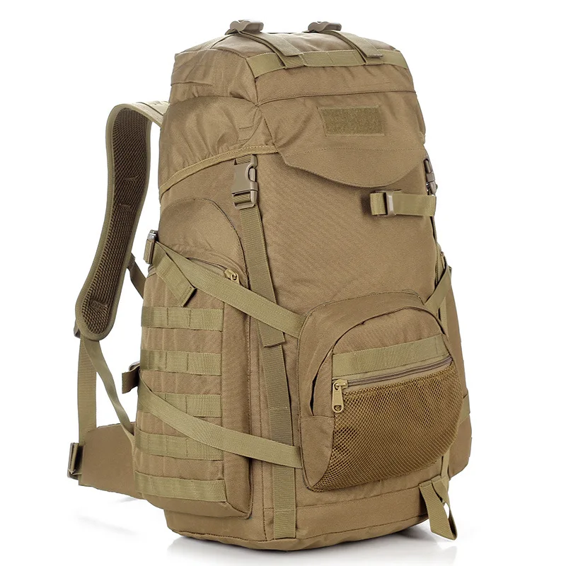 Large Capacity Waterproof Outdoor Mountaineering Bag Men Multifunctional Tactial Backpack Hiking Camping Mochila Feminina 5Color | Спорт и
