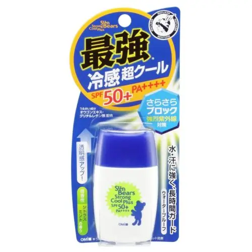 Солнцезащитный крем Sun Bears Strong Cool Plus/Super Plus SPF50 + PA ++++ 30 г из Японии | Красота и