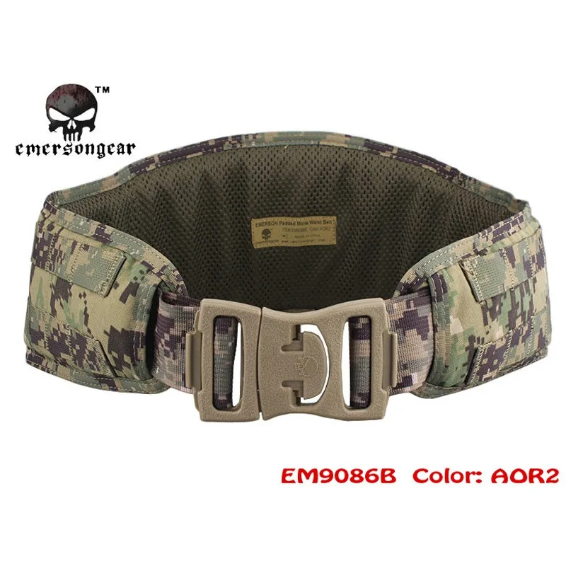 

Emersongear EM9086 Tactical Molle Padded Molle Waist Belt Combat Gear Airsoft Army Tactical Hunting Waistband