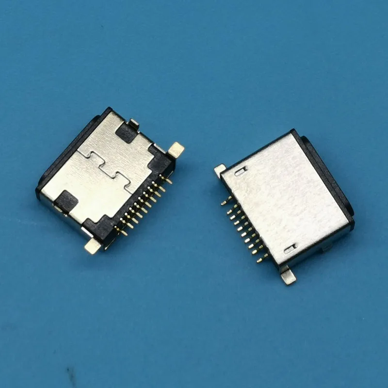 10 шт. гнездовой разъем Lightning для iPhone Женский 10Pin SMT|socket| |
