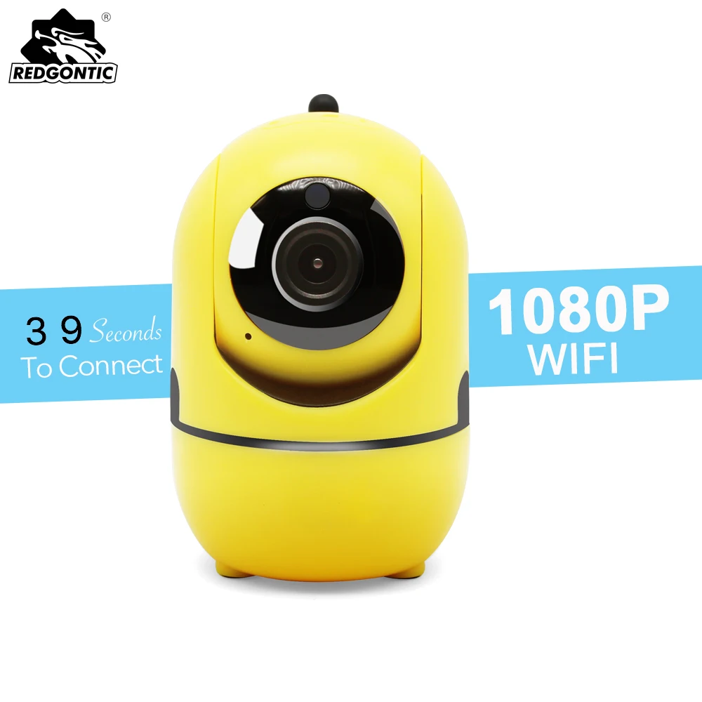 Мини Беспроводной Камера 2mp SD Карты Wi Fi IP PTZ 1080 P Full HD P2P Обнаружение движения