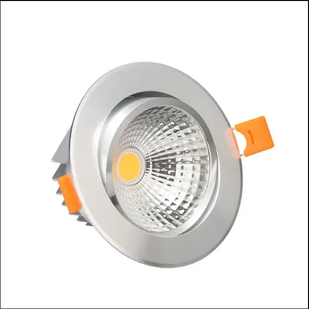 10 шт. супер яркий Диммируемый светодиодный светильник COB Потолочный Точечный 3 Вт