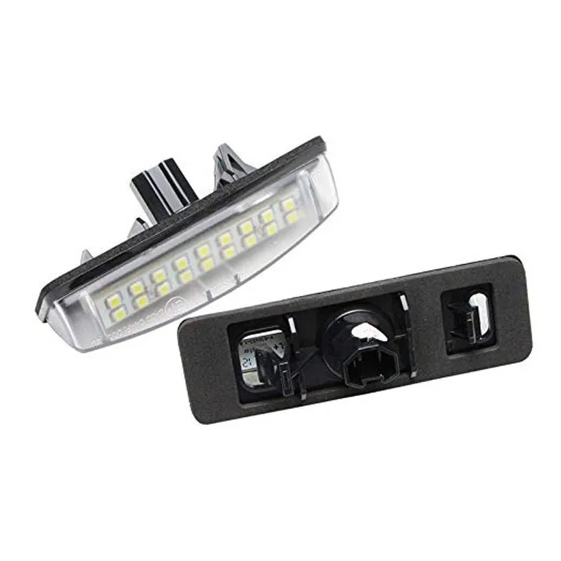 2 шт. без ошибок белый 18SMD светодиодный номер номерного знака для Toyota Camry Aurion Prius Lexus