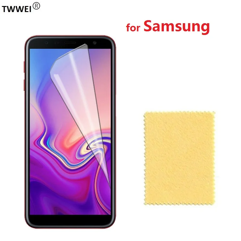 3x Защитная пленка для Samsung Galaxy J6 J4 Plus J8 2018 A6 A8 A9 A7 ЖК экрана из фольги|Защитные