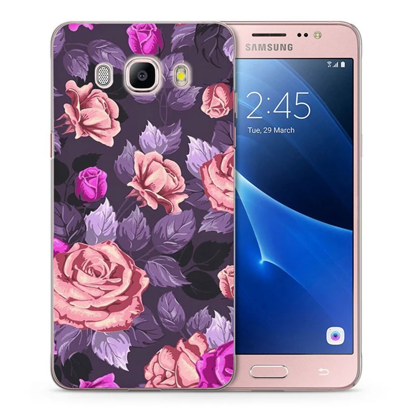 For Samsung Galaxy A3 A5 2016 2015 2017 prime J1 J2 J3 J5 J7 G530H S8/plus Note 8 TPU Soft Flora Face Painted Case C081 |