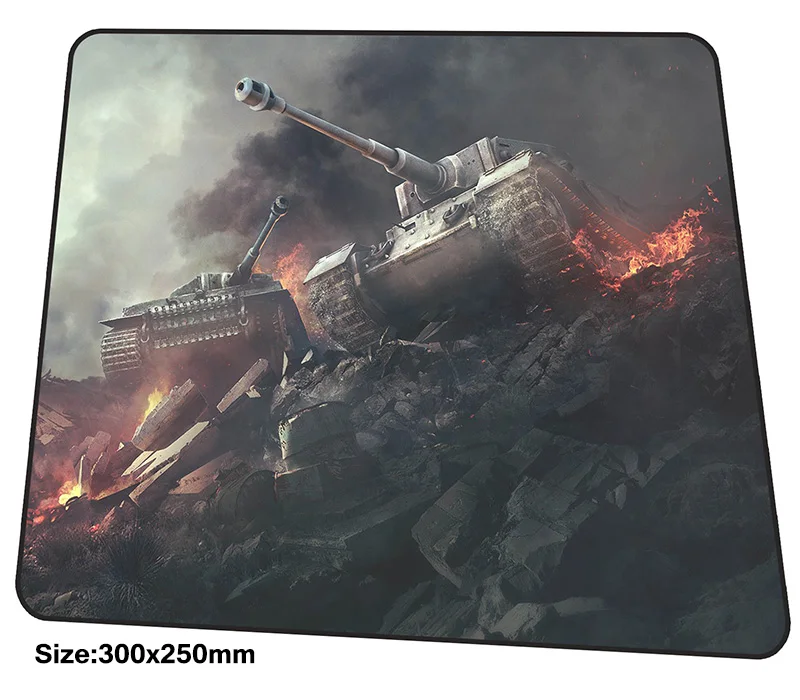 Коврик для мыши World of Танки 300x250x3 мм, игровой коврик для мыши, лучший игровой компьютерный стол, padmouse, рождественские подарки, игровые коврики