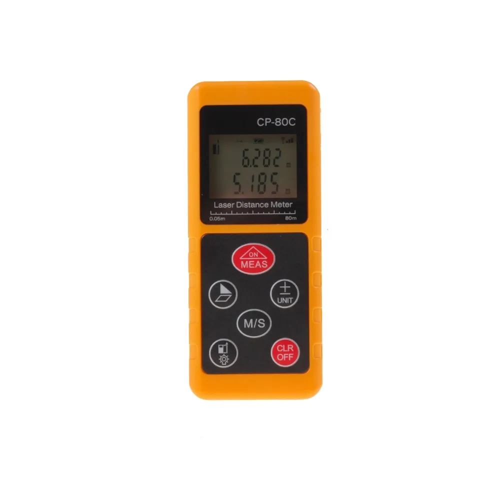 

LCD Mini Range Finder Digital Laser Distance Meter Diastimeter 80M CP-80C 2016 Laser Tape Measure Ruler Area Tester Tools