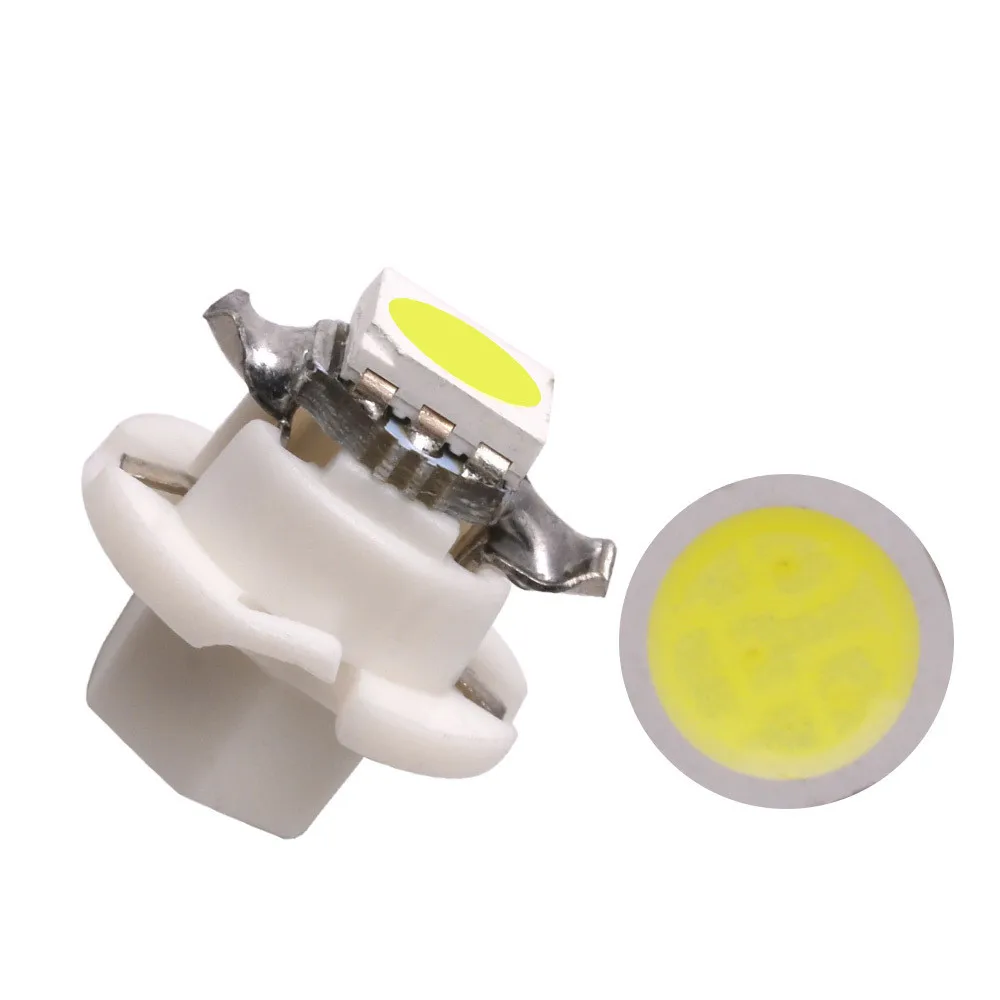 10 шт./лот B8.4 B8.4D T5 Высокое качество 5050 1 SMD светодиодный лампы приборной панели Клин