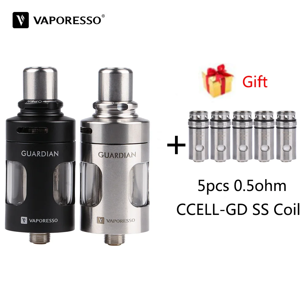 Оригинальный испаритель Vaporesso Guardian Tank Vape 2 мл мини распылитель с дополнительными 5