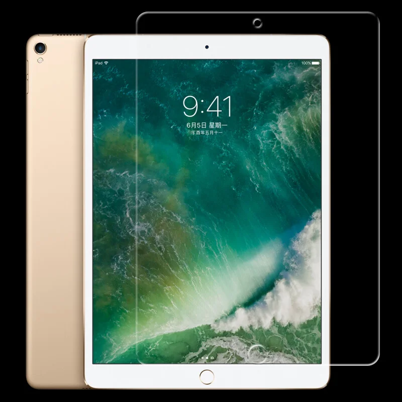 2.5D полное покрытие Экран Защитная крышка для Apple iPad 2/3/4 5 6 Air 1 2 9 7 2018 закаленное