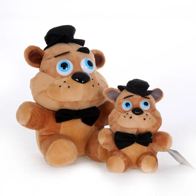 25 28 см FNAF плюшевые игрушки пять ночей в Фредди сестра расположение лисица медведь