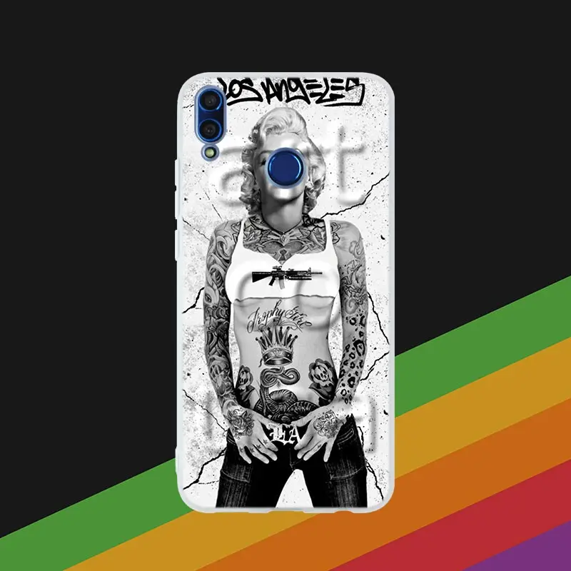 Phone Case 8 Силиконовый чехол для телефона сексуальный рукав тату девушка для huawei Honor 10i 20 Pro 9X Lite 8a 8x max 8c 7x 7a pro 6x V20 Paly мягкий - Цвет: Phone Case 8