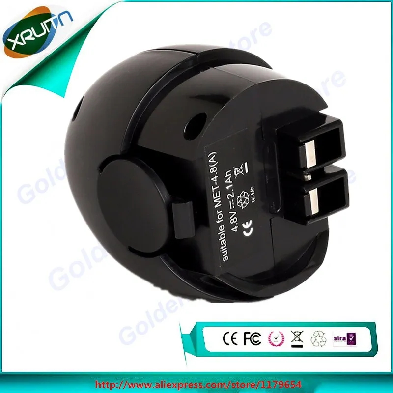 Для Metabo Met 4 8 V 2100mAh аккумулятор Ni MH Powermaxx Powergrip 2 II фонарик 631858000 60005952|Комплекты