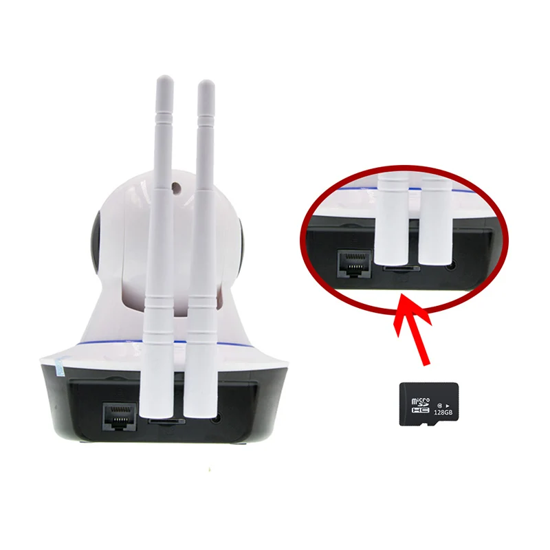 Daytech 2mp IP Камера 1080 P Wi-Fi Беспроводной Камеры видеонаблюдения Wi-Fi P2P видеонаблюдения сети Видеоняни и радионяни двухстороннее домофон ИК