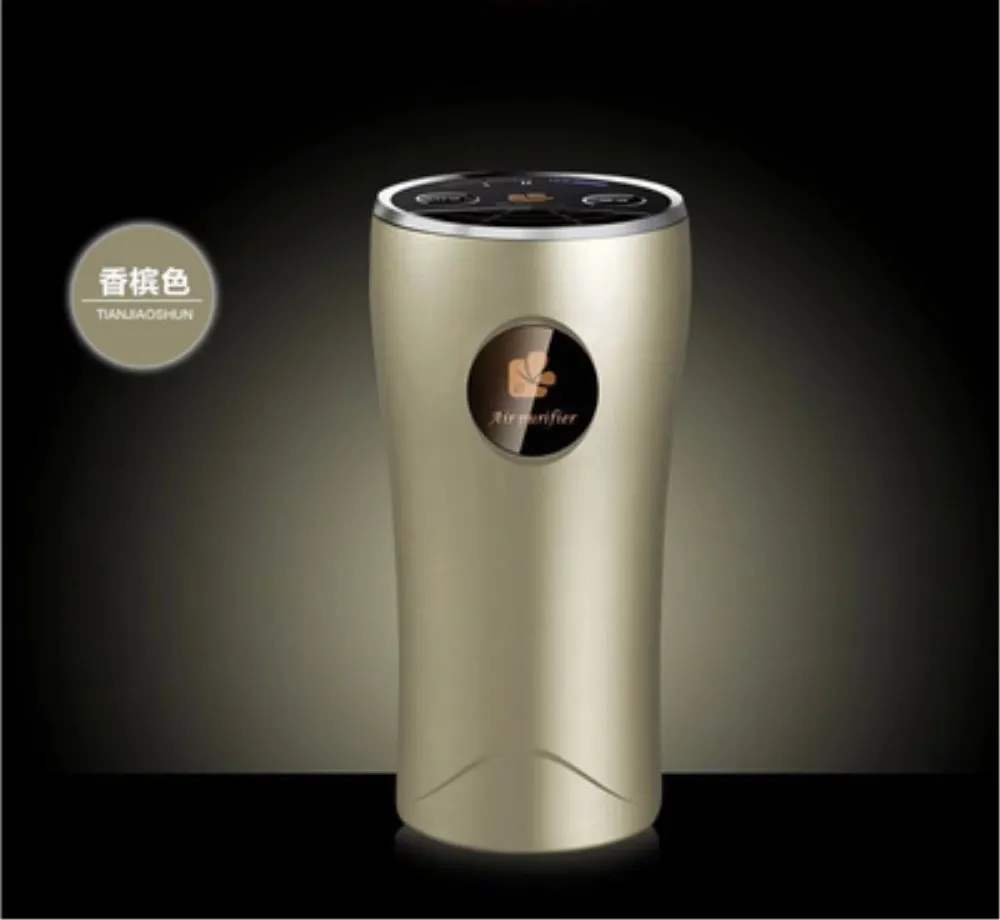 

XUNMA New Modle Activated carbon, negative ions, drug abuse, odor, cigarette smell, car air purifier oxygen bar
