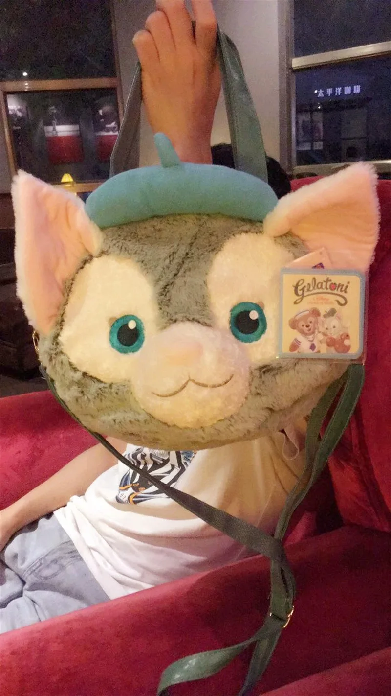 

Большая плюшевая Наплечная Сумка Duffy Bear Friend Gelatoni с японским аниме, Симпатичная кошка, плюшевая Наплечная Сумка, лучший подарок на день рожде...