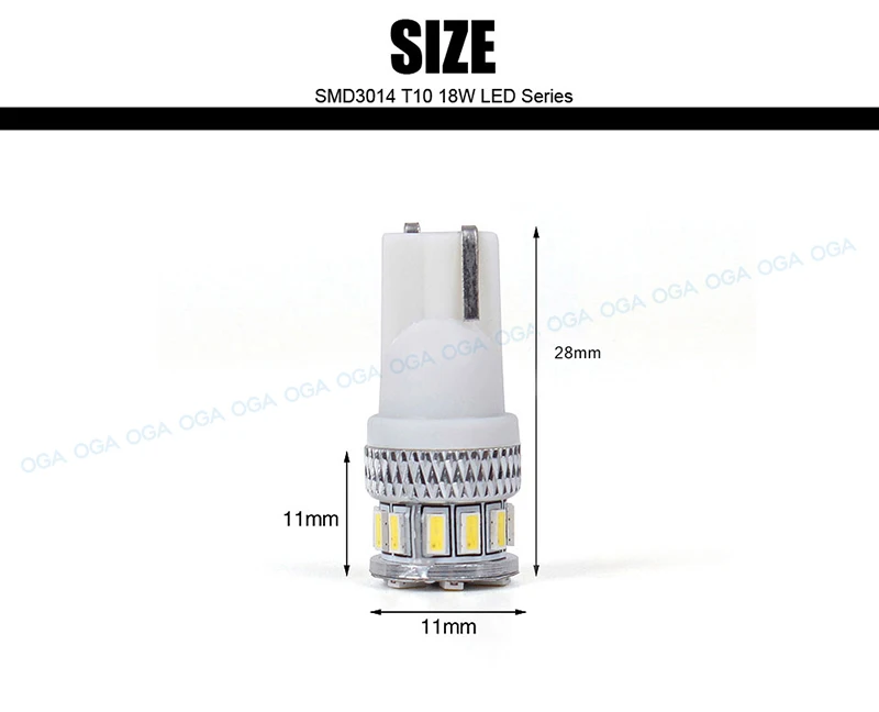 CN360 2 шт. стиль SMD3014 T10 W5W 168 194 автомобильный светильник светодиодный Автомобильный Дверной зеркальный номерной знак для парковки ширина чтения купольная угловая лампочка