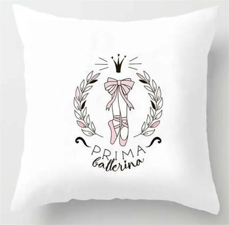 2018 мультяшная подушка для Safa 45x45 см cojines decorativos девочка принцесса животные