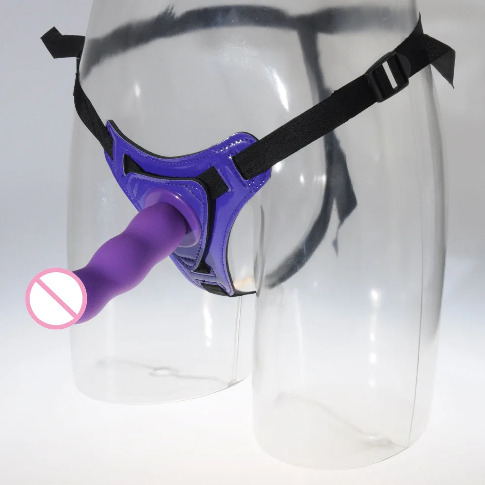 Начинающий 4 5 дюймов силиконовый ремешок на и розовый фаллоимитатор набор