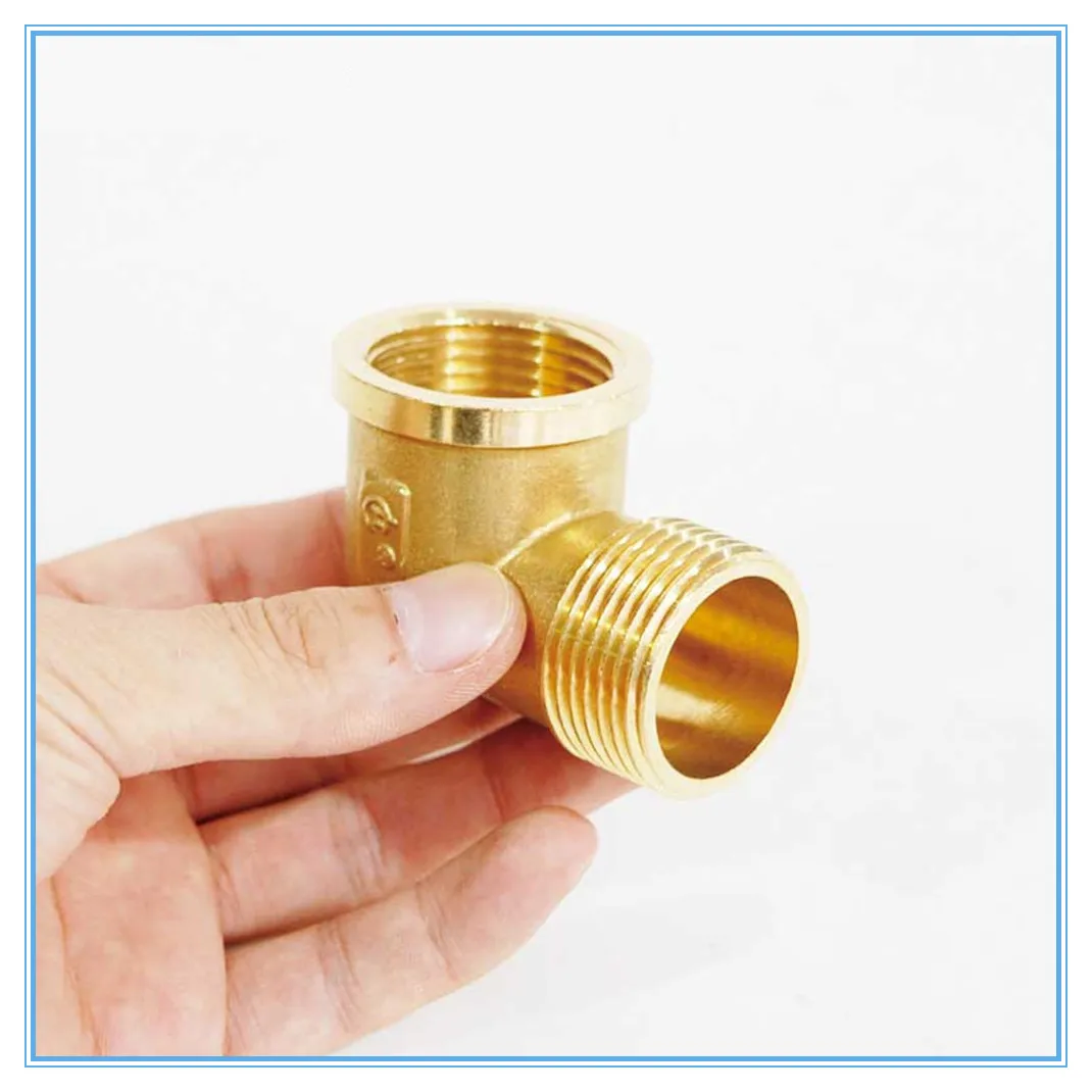 

1/8" 1/4" 3/8" 1/2" Female x Male Thread 90 Deg Brass Elbow Pipe Fitting Connector Coupler For Water Fuel Copper
