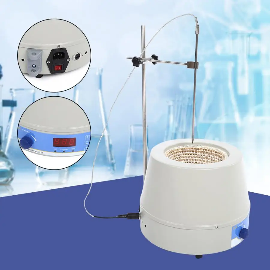 Электромагнитная мешалка HMSC1000ml нагревательная мантия цифровая магнитная наборы